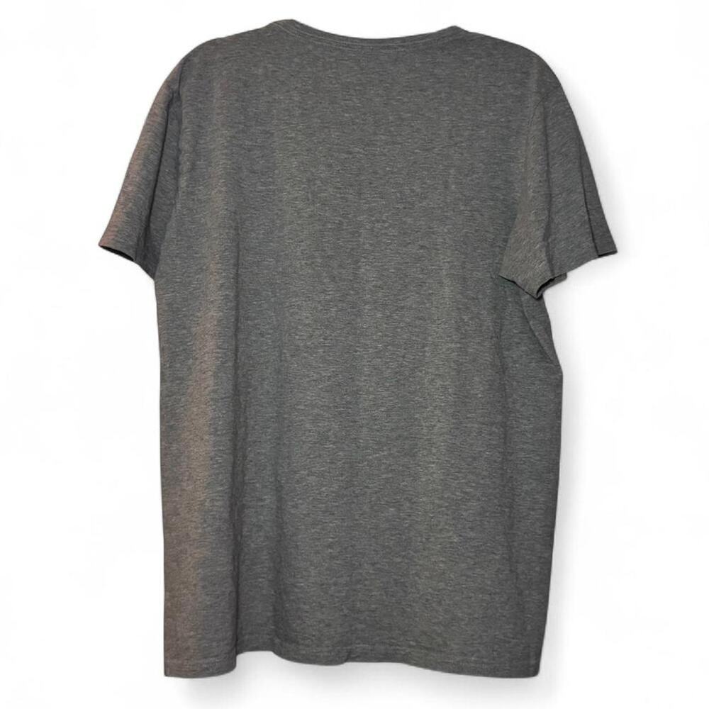 KUWALLA Tee Men's Basics Solid Heather Grey Crewneck T-Shirt — XXL - Picture 3 of 5